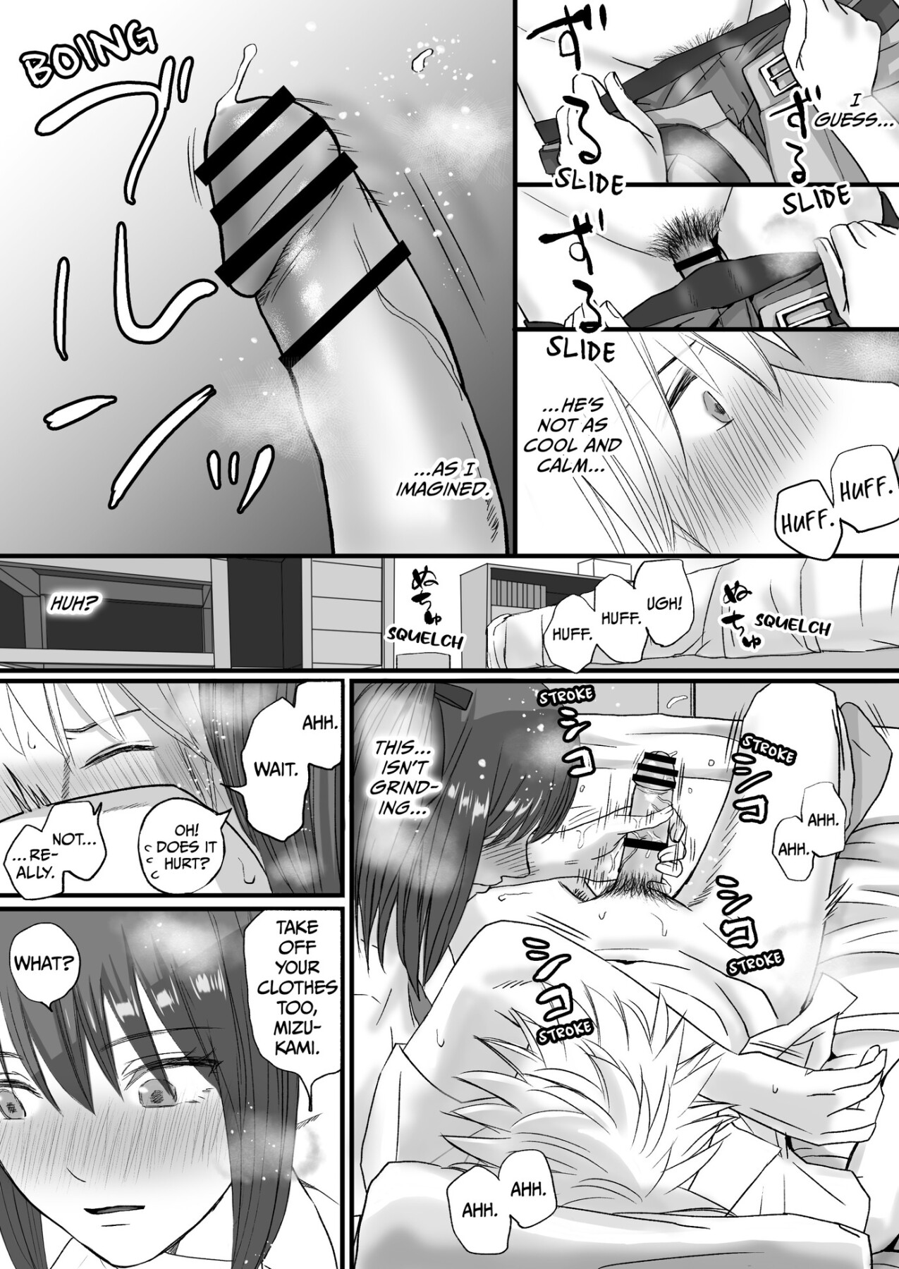 Hentai Manga Comic-You Said It'd Just Be Grinding... But You Ended up Slipping It In. Now I'm Just the Top Student's Toy.-Read-20